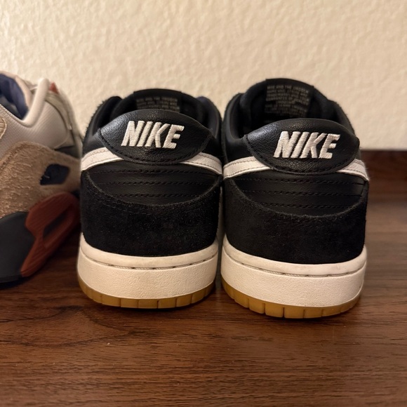 2 PAIRS Nike SB Dunk Low Black White + Air Max 90 Camowabb (Men’s Size 7.5) Lot - Picture 7 of 12